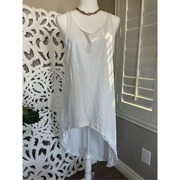 Long Asymmetrical Layering Tee - Picture 1 of 7